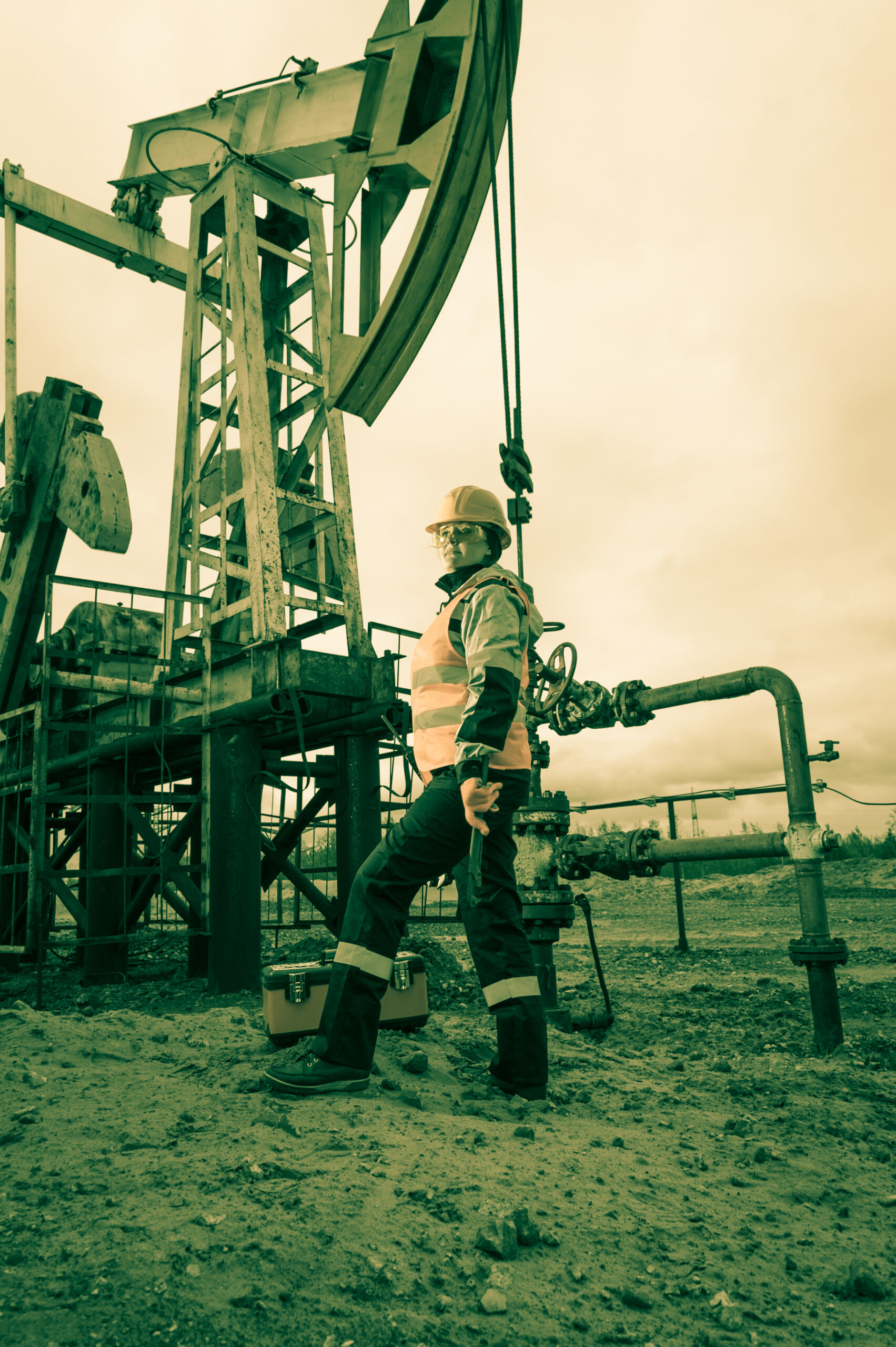 Oil and gas industry worker.